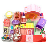 Игровой набор "Мой питомец", с аксессуарами, 20х19 см, пакет, 8016-12 Игровой набор "Мой питомец", с аксессуарами, 20х19 см, пакет, 8016-12