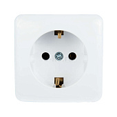 Розетка 1-м ОП с/з бел. VIOLA 751-0200-122 Розетка 1-м ОП с/з бел. VIOLA 751-0200-122