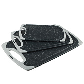 Набор досок разделочных 3шт Satoshi Марсель, пластик 852-152 Набор досок разделочных 3шт Satoshi Марсель, пластик 852-152