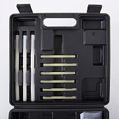 Набор клеевых пистолетов в кейсе, 7/11 мм, 20/100 Вт, 3/8 г./мин., выключатель// Sparta Набор клеевых пистолетов в кейсе, 7/11 мм, 20/100 Вт, 3/8 г./мин., выключатель// Sparta