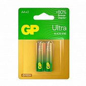  Батарейка AA G-tech Alkaline LR6, 2шт, GP ULTRA 