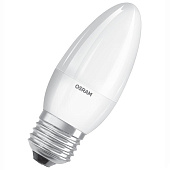 Лампа LED 10Вт Е27, свеча, 4000К нейтр. бел. OSRAM