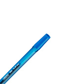 Ручка шариковая Attache Slim синяя, тонированный корпус, 0,5/0,38 мм, 1258564