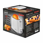 Тостер Sakura Elegant 750Вт, белый, SA-7612W Тостер Sakura Elegant 750Вт, белый, SA-7612W