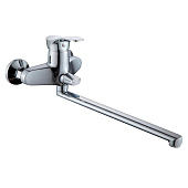  Смеситель для ванны длинный излив переключатель в корпусе E22001 Ekko 