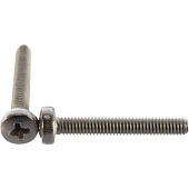 Винт нерж. DIN 7985 М5x40, 6 шт