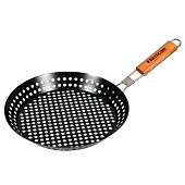  Жаровня для морепродуктов и овощей с АНТИПРИГАРНЫМ покрытием, складной ручкой, BOYSCOUT 