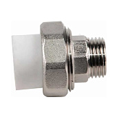 Муфта комб разъемная НР 25х1/2" PPR Муфта комб разъемная НР 25х1/2" PPR