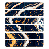 Закладки для книг магнитные FUNSTER "ABSTRACTION", 6 штук, 60x20 мм, микс, 5 дизайнов, 116653