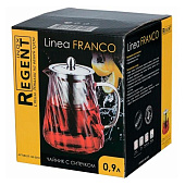 Чайник заварочный 0,9 л c ситечком Linea FRANCO 66-3016 