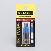 Биты PH2 50мм(2шт)/STAYER Биты PH2 50мм(2шт)/STAYER