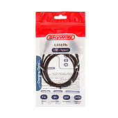 Кабель USB - Type-C 15W 3A SKYWAY черный в пакете 1м Кабель USB - Type-C 15W 3A SKYWAY черный в пакете 1м