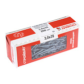 Саморезы универсальные оцинкованные ШУц 3,0х35мм, потайная голова, 200шт Саморезы универсальные оцинкованные ШУц 3,0х35мм, потайная голова, 200шт