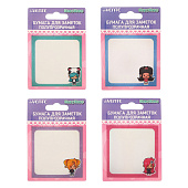 Бумага для заметок клейкая полупрозрачная deVENTE NicoNico, 73x74 мм, 30 листов, 2010379 Бумага для заметок клейкая полупрозрачная deVENTE NicoNico, 73x74 мм, 30 листов, 2010379