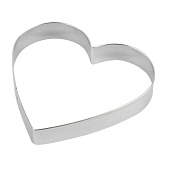 Набор форм для выпечки и вырубки теста Mallony TORTA сердце 108359 Набор форм для выпечки и вырубки теста Mallony TORTA сердце 108359