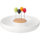 Менажница lefard "native" 23х4,5 см, 4 вилочки 474-212 Менажница lefard "native" 23х4,5 см, 4 вилочки 474-212