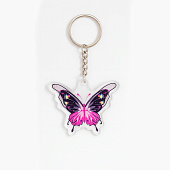  Брелок акриловый iLikeGift "Dark Butterfly" 