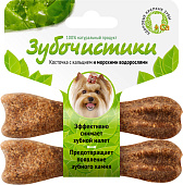 Лакомство для мелких пород собак Деревенские Зубочистки 2х18г курица