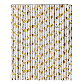 Трубочки для коктейля "Золотые звезды" набор 25 шт. 9686276 Трубочки для коктейля "Золотые звезды" набор 25 шт. 9686276