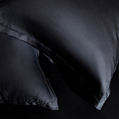 Наволочка SL Home Tencel 70х70+3 см , цв. чёрный 10285386