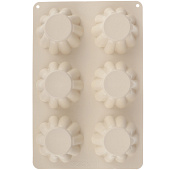 Форма для выпечки кексов 6 ячеек 25,5х18х3,5 см Vetta 891-005 Форма для выпечки кексов 6 ячеек 25,5х18х3,5 см Vetta 891-005