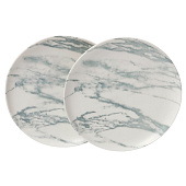 Набор тарелок 21см Magistro "Real Marble" 9934372 (уп.2 шт) Набор тарелок 21см Magistro "Real Marble" 9934372 (уп.2 шт)