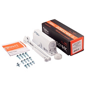  Доводчик Нора-М 3S (NOTEDO DC-80), нагрузка от 50 до 80кг, белый 