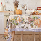  Скатерть (саржа) 180х147 Этель Уютные коты 4645866 