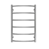  Полотенцесушитель водяной Verona 500/800 6 пер. 1"-1/2" полированный Azario 