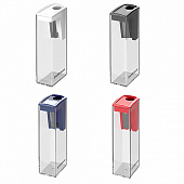 Точилка 1 отверстие ErichKrause City Classic, с контейнером, ассорти, 60021 Точилка 1 отверстие ErichKrause City Classic, с контейнером, ассорти, 60021