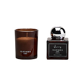  НАБОР АРОМАТИЧЕСКИЙ "LUXURY" СВЕЧА В СТАКАНЕ 6х7,5 СМ И ДИФФУЗОР 70 МЛ VELVET ROSE&amp;OUD 