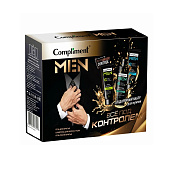 Подарочный набор Compliment men №1992 Все под контролем (гель д/бр.+гель п/бр.+шамп.) Подарочный набор Compliment men №1992 Все под контролем (гель д/бр.+гель п/бр.+шамп.)