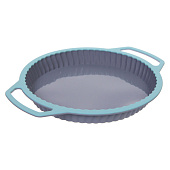 Форма силиконовая "CooKstyle" круглая с ручками 23х31х3см, 312-0834 Форма силиконовая "CooKstyle" круглая с ручками 23х31х3см, 312-0834