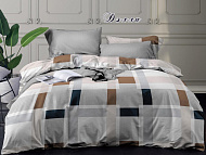 Комплект постельного белья Bella Vita Premium Дэлли, Семейный без шва, наволочки 2 шт. 70х70 см, поплин, хлопок, 1179 Комплект постельного белья Bella Vita Premium Дэлли, Семейный без шва, наволочки 2 шт. 70х70 см, поплин, хлопок, 1179