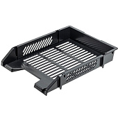 Лоток горизонтальный для бумаг BRAUBERG "Office-Expert", А4 (343х262х58 мм), сетчатый черный, 238015 Лоток горизонтальный для бумаг BRAUBERG "Office-Expert", А4 (343х262х58 мм), сетчатый черный, 238015