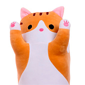 Мягкая игрушка Maxitoys, Кот батон рыжий, 90 см