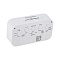  Часы электронные HOMESTAR HS-0110 белый 