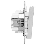 Выключатель встраиваемый 3 клавиши, цвет белый, EKF Эпика Выключатель встраиваемый 3 клавиши, цвет белый, EKF Эпика