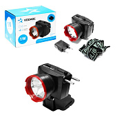 Фонарь LED налобный аккум./Космос KOCAccuH1WLED Фонарь LED налобный аккум./Космос KOCAccuH1WLED