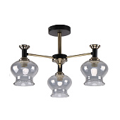 Люстра классическая 10042/3AB+BK GR 60Вт Е27 S=7м2 /ЭкономСвет Люстра классическая 10042/3AB+BK GR 60Вт Е27 S=7м2 /ЭкономСвет