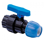 Шаровый кран ВР 25x3/4" ПНД Шаровый кран ВР 25x3/4" ПНД