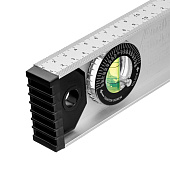 Уровень двутавровый, алюминиевый, 3 глазка (1 поворотный), 400мм Уровень двутавровый, алюминиевый, 3 глазка (1 поворотный), 400мм