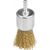 Щетка кистевая д/дрели 30мм латуниров. пров. 0.3мм STAYER Щетка кистевая д/дрели 30мм латуниров. пров. 0.3мм STAYER