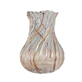  Ваза настольная "Милагрос" витая, 20х13 см, стекло, 10697724 