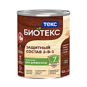  Защитный Состав Биотекс лесной каштан 0,8л 