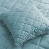  Подушка 70х70 ОдеялSon серия Сова, микрофибра, голубой, ПСС-616у 