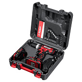 Дрель-шуруповерт аккумуляторная ЗУБР ДШЛ-185-22, 18В Li-ion, 40Нм, 2 АКБ (2Ач), кейс Дрель-шуруповерт аккумуляторная ЗУБР ДШЛ-185-22, 18В Li-ion, 40Нм, 2 АКБ (2Ач), кейс