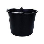 Ведро строительное ударопрочное 12л, пластмассовое, обрезиненная ручка, Matrix Ведро строительное ударопрочное 12л, пластмассовое, обрезиненная ручка, Matrix