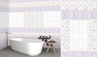  Панель ПВХ Фиолетовые грезы декор ФП3001 цифровая печать 0.25х2.7м 