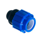 Муфта 20х1/2" НР ПНД Муфта 20х1/2" НР ПНД
